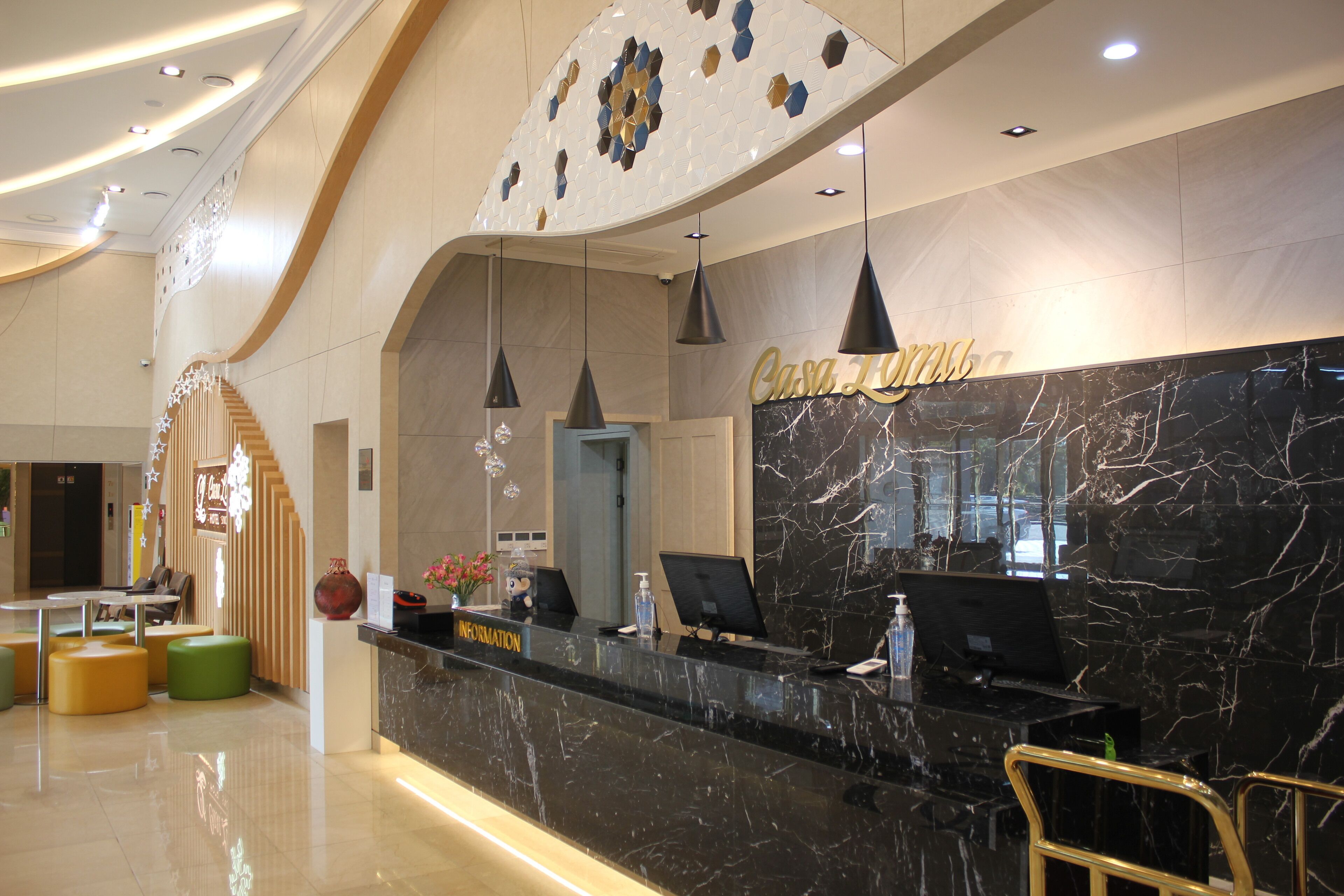 check-in/check-out kiosk