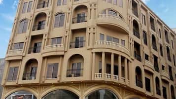 Façade de lâhĂ©bergement