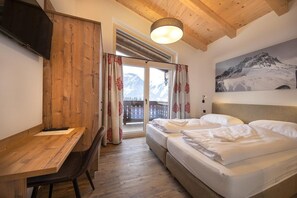 Chalet | 3 habitaciones, muebles diferentes y ropa de cama 