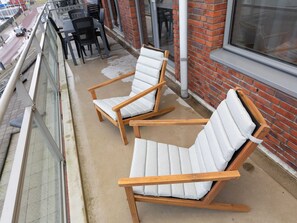 Balcony - Sea-view Apartment in Den Haag near Beach (The Hague)