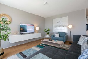 Living room - Apartment in Den Haag With sea Beach (The Hague)