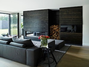 Living room - Ideal Holiday Home in Aywaille with Hot Tub, Sauna, Garden (Aywaille)
