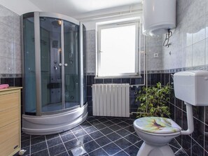 Shower, hair dryer, towels - Villa With Private Swimming Pool and Garden for up to 10 People (Labin)