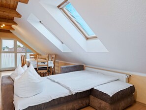 3 habitaciones y ropa de cama 