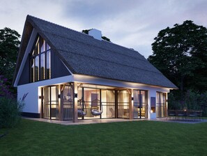 Exterior - Luxury Villa With Sauna Near the Beach (De Cocksdorp)