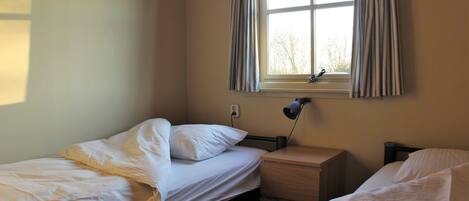 House | 2 bedrooms, bed sheets