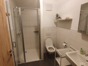 Dusche, Handtücher