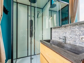 House | Bathroom | Shower - Castle With Wellness and Cinema (Gesves)