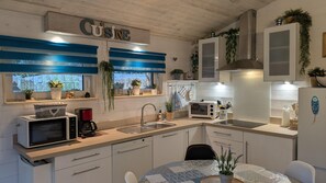 Chalet | Private kitchen | High chair - Nice Chalet by the Woods in Saint-leger (Saint-Léger)