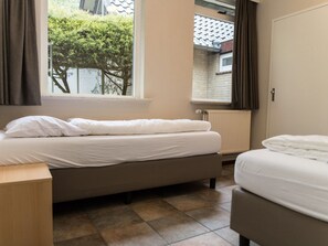 Bangalô | 2 quartos, individualmente mobiliados, roupa de cama