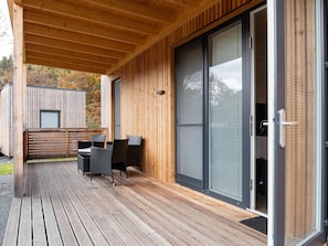 Balcony - Attractive Mobile Home in Kleblach-lind With Terrace (Kleblach-Lind)
