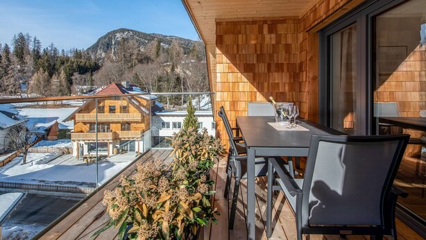 Balcony - Apartment in Mauterndorf With two Bathrooms (Mauterndorf)