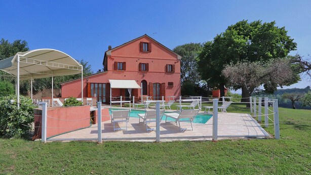 Unclassified image, 1 of 31, button - Villa with Private Swimming Pool & Panoramic Views near Adriatic Coast (San Costanzo)