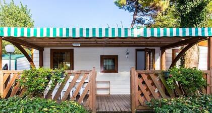 Detached Wooden Chalet with AC near Sea