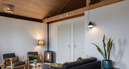 Cozy Chalet With Palet Stove