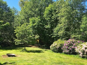 Hus | Udsigt fra overnatningsstedet