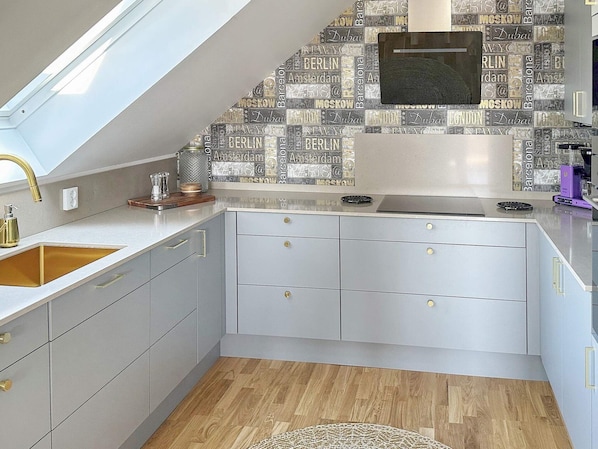 House | Private kitchen - Holiday Home in Helsingborg (Råå)