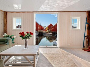 Living area - 5 Star Holiday Home in Bud (Hustadvika)