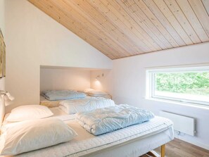 3 bedrooms, individually furnished, bed sheets