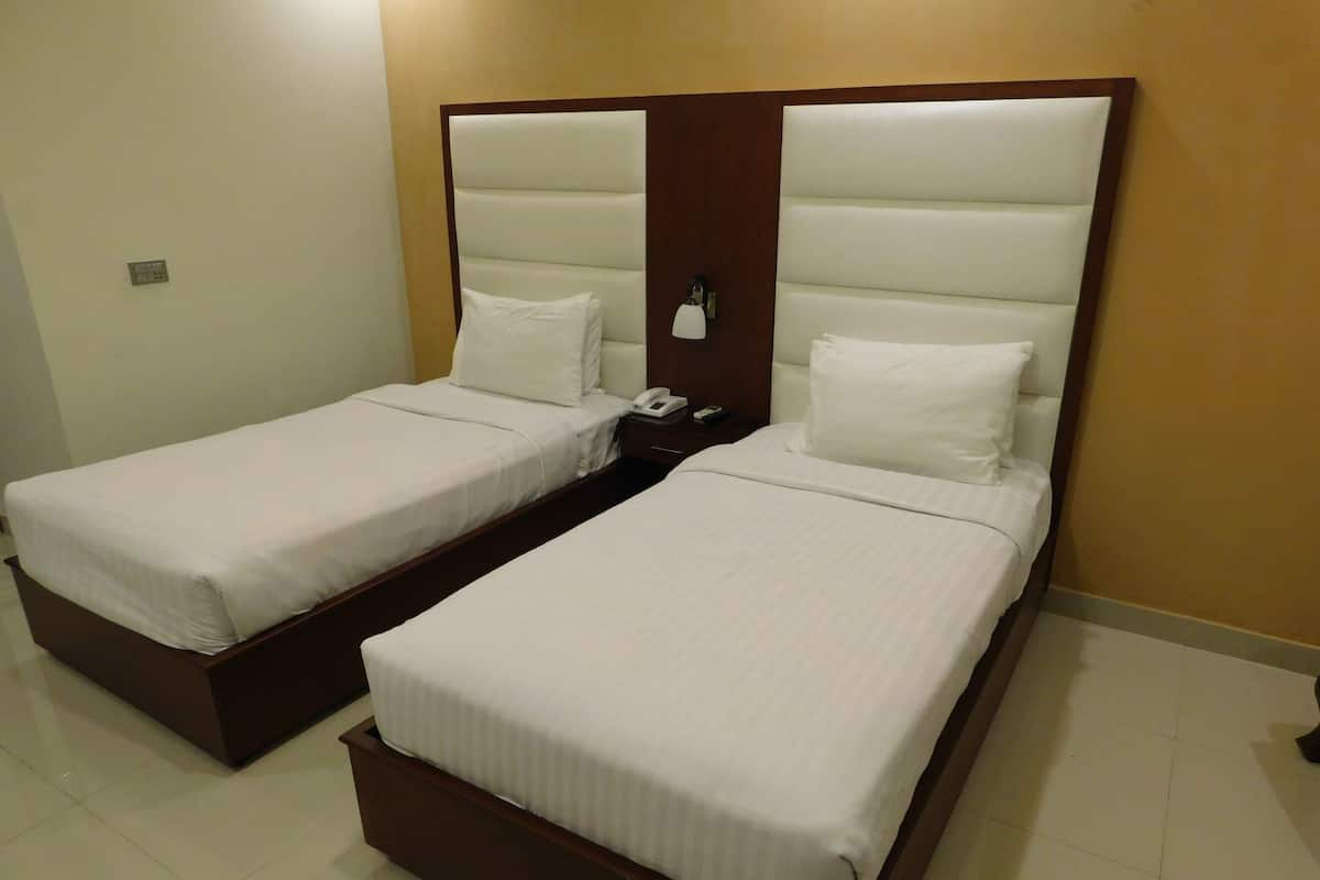 Deluxe Twin kamer | Een laptopwerkplek, gratis wifi, beddengoed