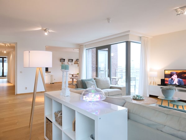 Living room - Penthouse near Scheveningen Beach (The Hague)