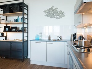 Apartment | Private kitchen - Apartment in Den Haag With Terrace (The Hague)