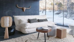 Living room - Splendid Holiday Home in Aywaille With Barbecue (Aywaille)