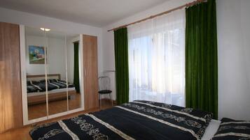 Apartment | 2 Schlafzimmer, individuell eingerichtet, Bettwäsche