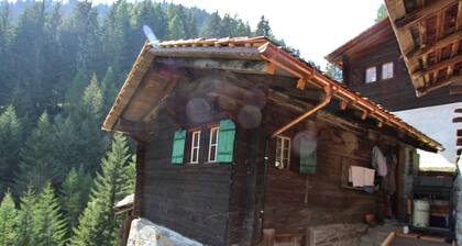 Mountain View Holiday Home in Binntal near Lengtal Deck