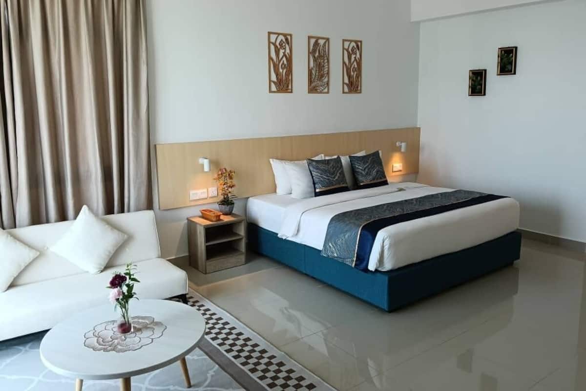 Suite Studio Deluxe | Bureau, Wi-Fi gratuit, draps fournis