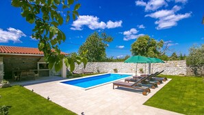 Outdoor pool - Beautiful Villa With Swimming Pool in Baderna (Porec)