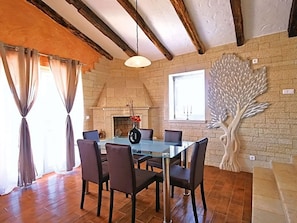 Dining - Detached Villa With Garden and Private Pool Near Porec and the Sea (Kastelir-Labinci)