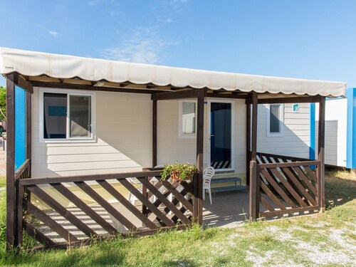 Detached Wooden Chalet with AC near Sea