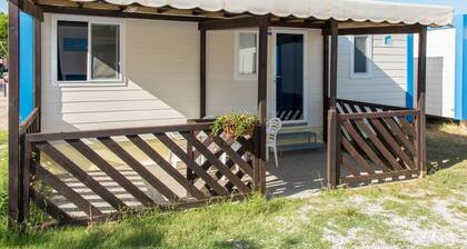 Detached Wooden Chalet with AC near Sea