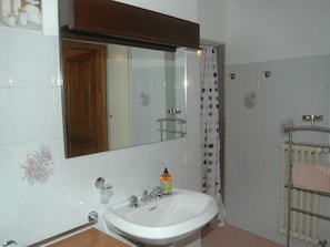 Shower, towels