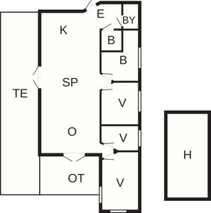 Casa | Plànol de la planta
