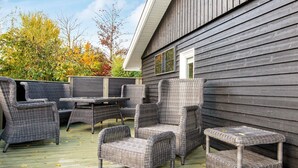 Balcony - 6 Person Holiday Home in Juelsminde (Juelsminde)