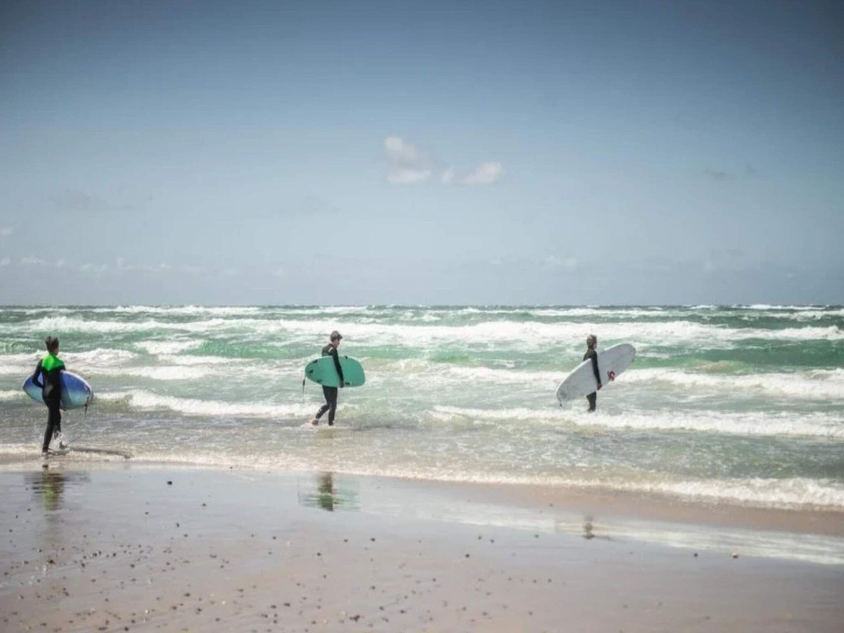 Uitzicht op het water