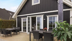 Balcony - Holiday Home in Brenderup Fyn (Middelfart)