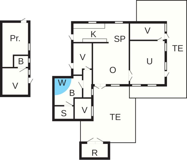 獨棟房屋 | 樓層平面圖