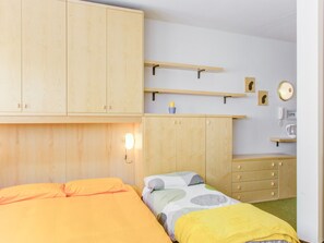 Apartamento | 1 quarto, roupa de cama