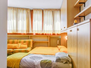 公寓 | 1 多间卧室、床单