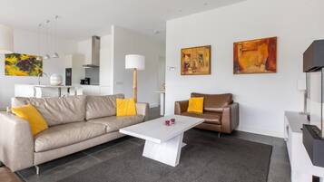 Vila | Sala de estar | Lareira