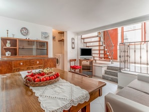 Living room - Holiday Home 50 Meters From the sea on the bay of Taormina (Letojanni)