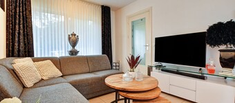 帶有遮蓋露台的迷人度假屋