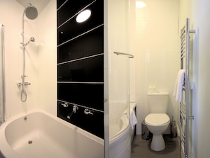 Shower, towels