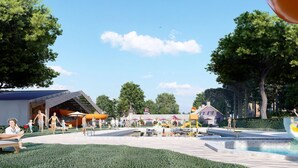 A public park with a swimming pool, playground, and picnic areas. - Nice Chalet With Dishwasher, Near Efteling (Kaatsheuvel)