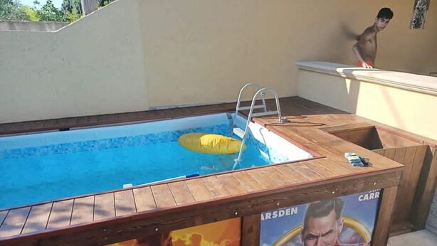 Outdoor pool - Lovely Holiday Home in Triscina di Selinunte Next to Beach (Castelvetrano)