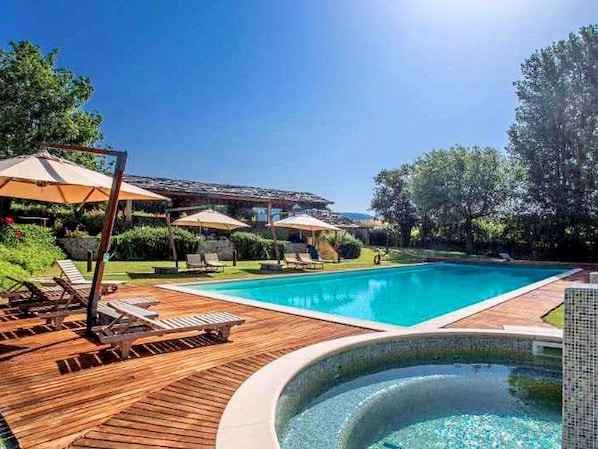 Pool - Cottage in Tuscany With Pool and Sauna (Terranuova Bracciolini)