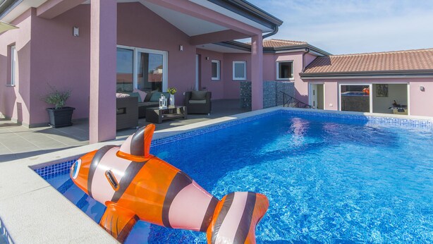 Unclassified image, 1 of 40, button - Modern Villa With Fenced Garden, Private Pool and Summer Kitchen, Beach Nearby (Brtonigla)